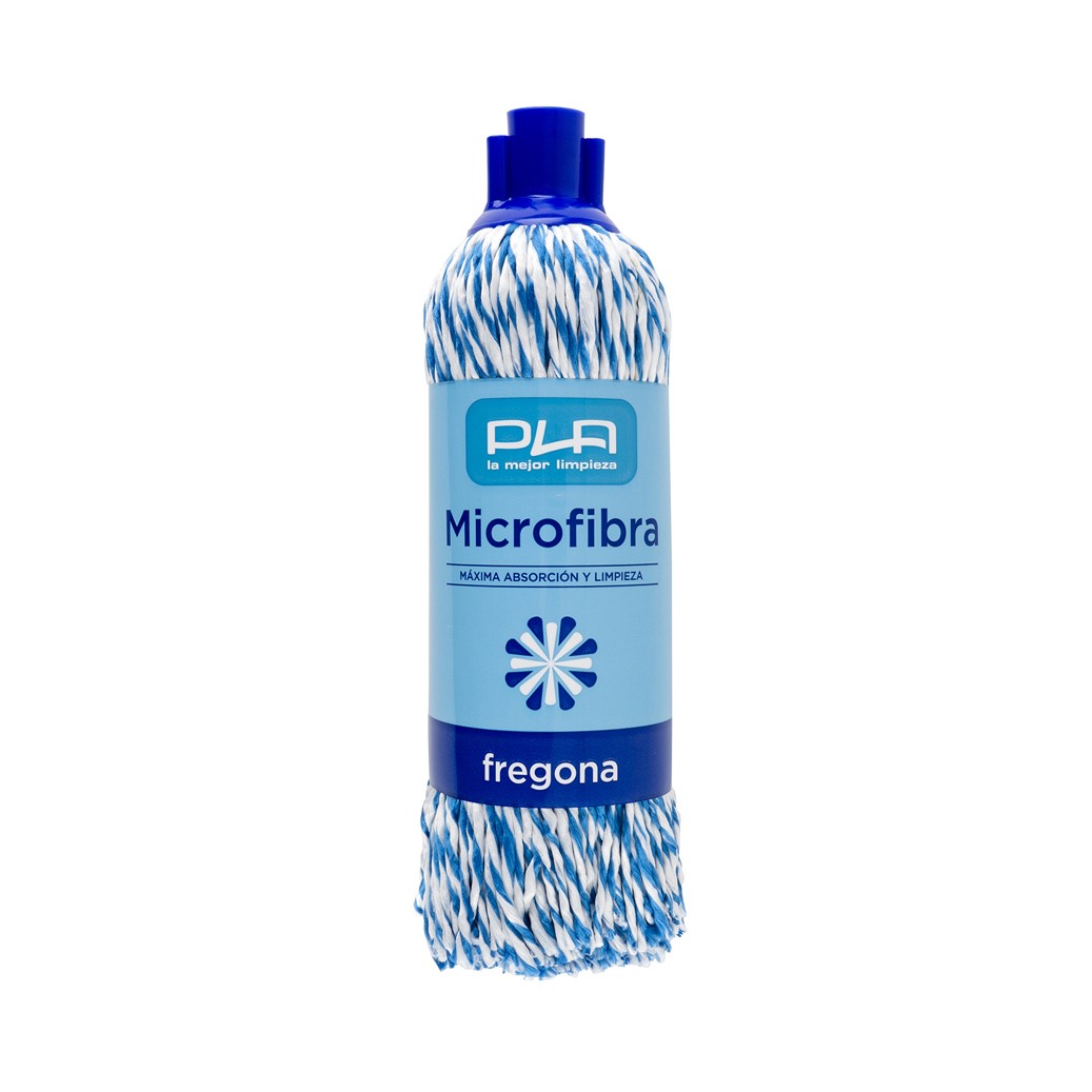 Fregona Trenzada Microfibra Azul