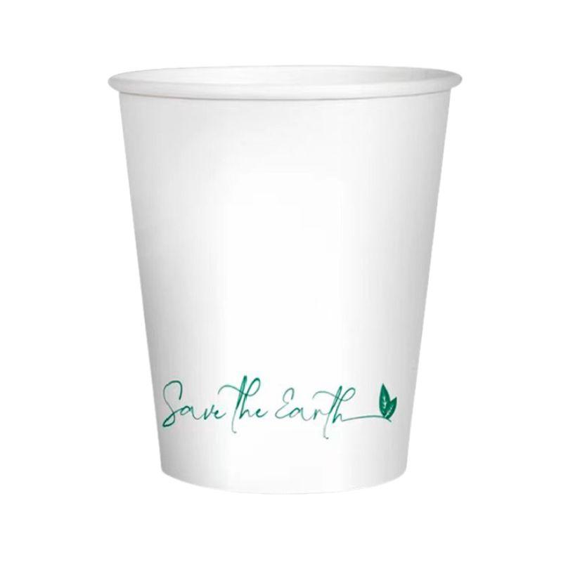 Vasos Cartón Blanco 7oz